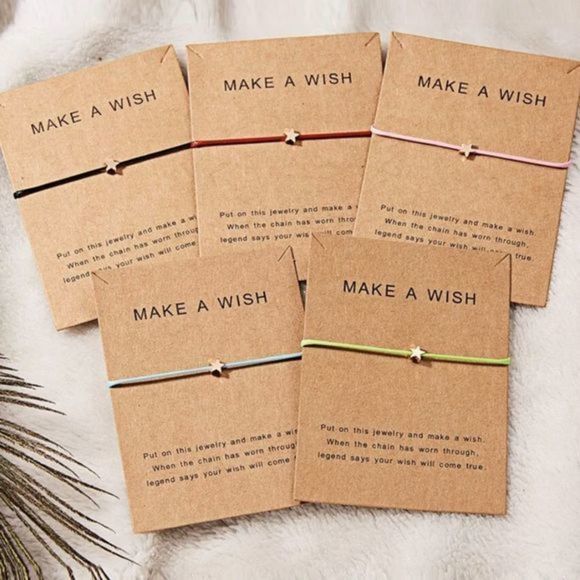 Make a Wish Good Luck Star Gift Bracelet | Blue - Picture 2 of 4